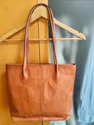 Bolso Tote Toni Mir Marrón Piel