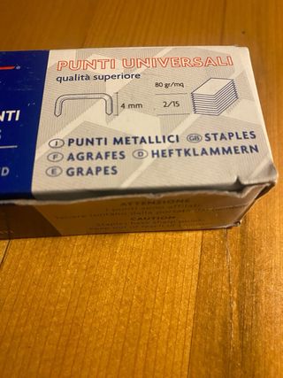 Punti metallici Turkan 10 scatole x 1000