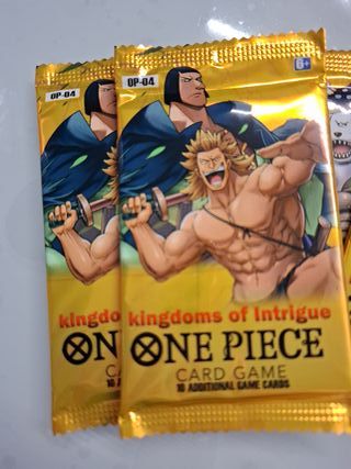 8 Bustine One Piece Kingdoms of Intrigue