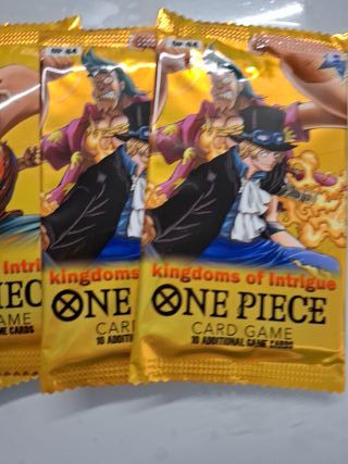 8 Bustine One Piece Kingdoms of Intrigue