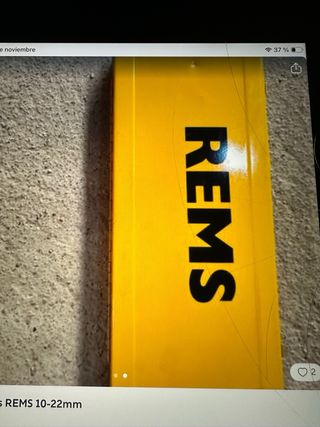 Doblador de tubos REMS 10-22mm