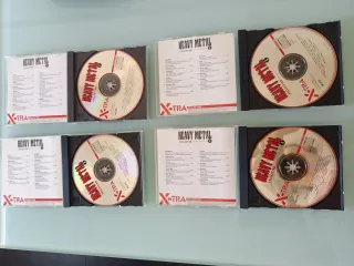 Caja 4 CD Heavy Metal Collection