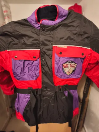 Chaqueta de moto Blue Delta