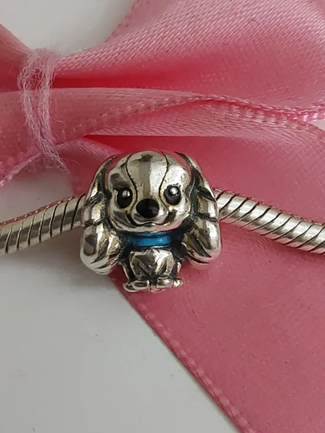 Charm Perro Plata S925.