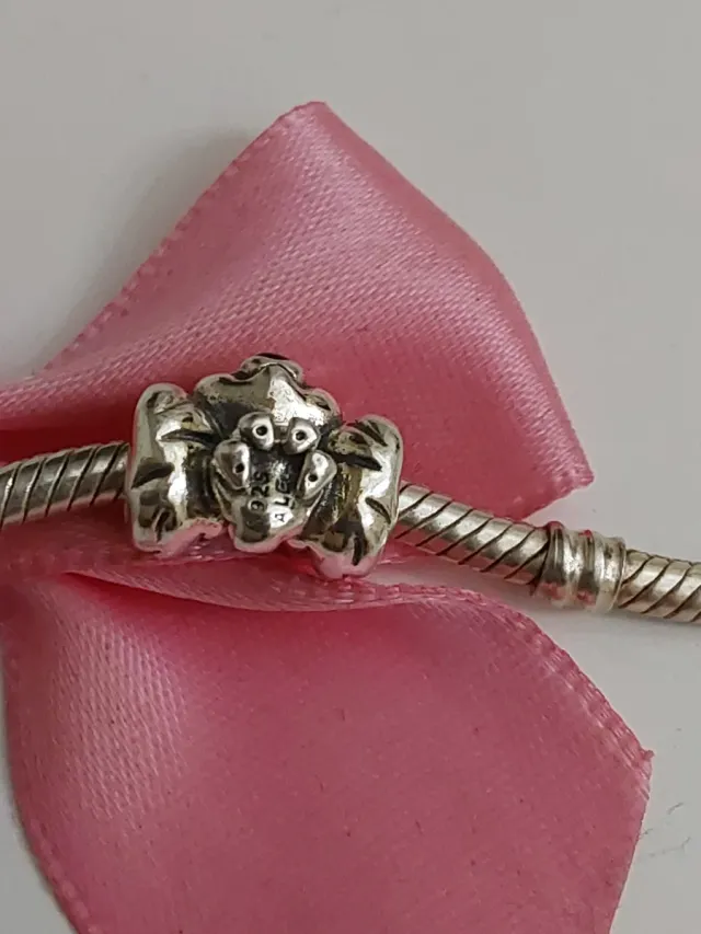 Charm Perro Plata S925.