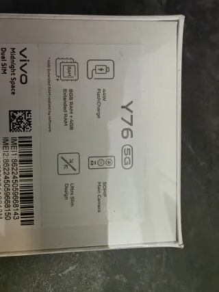 VIVO Y76 5G 128GB Grigio
