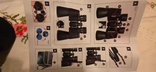 Prismáticos 10x40 con funda