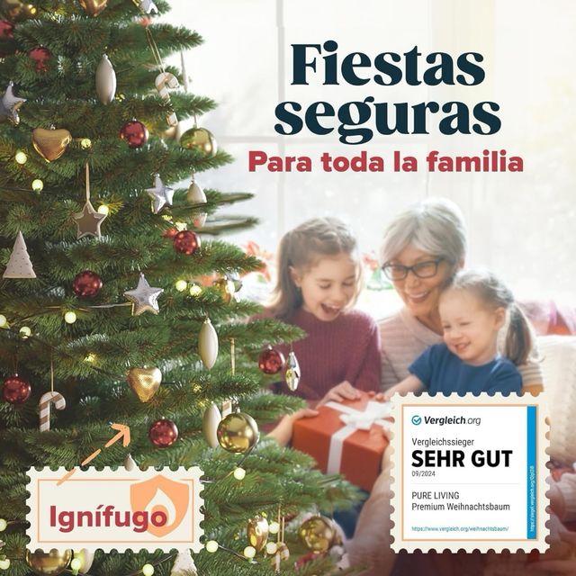 Albero di Natale PURE LIVING Verde MAI USATO