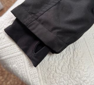 Parka Hollister Negra con Forro Polar