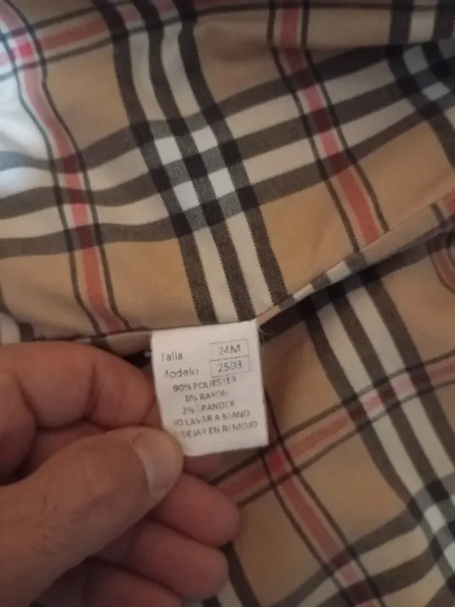 Trenca niño 24 meses