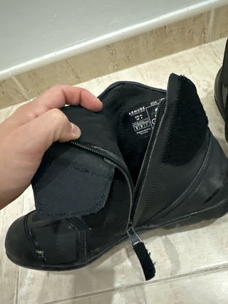 Botas de moto ARMURE negras