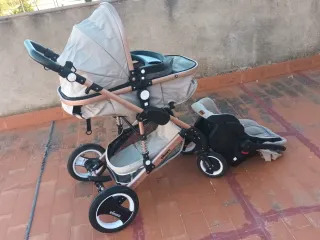 Carrito bebé 3 piezas