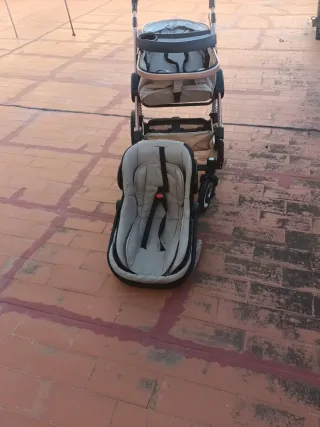 Carrito bebé 3 piezas