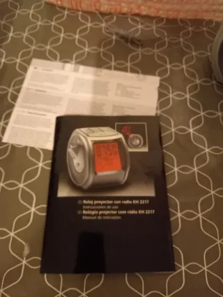 Radio despertador Bench con proyección