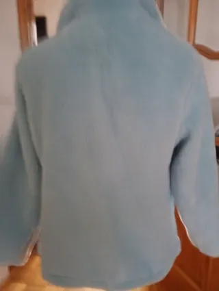 Chaqueta pelo azul talla L