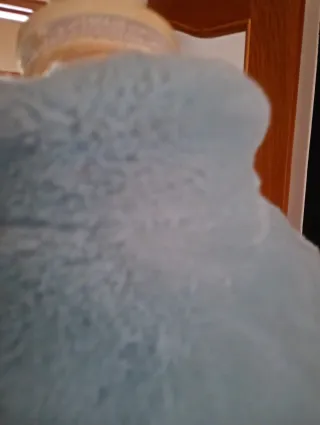 Chaqueta pelo azul talla L