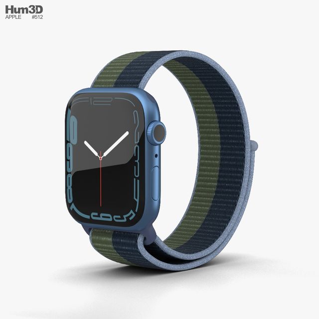 Apple Watch Series 7 GPS 45mm Blu