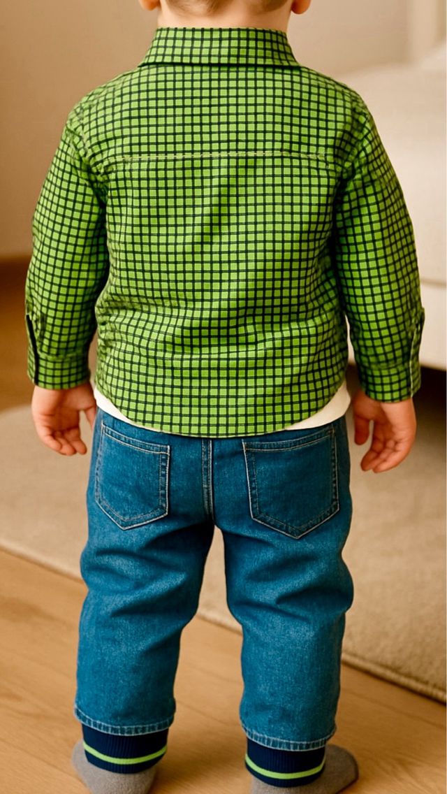 Completo 3 pezzi NUOVO per bambini 3-6 mesi