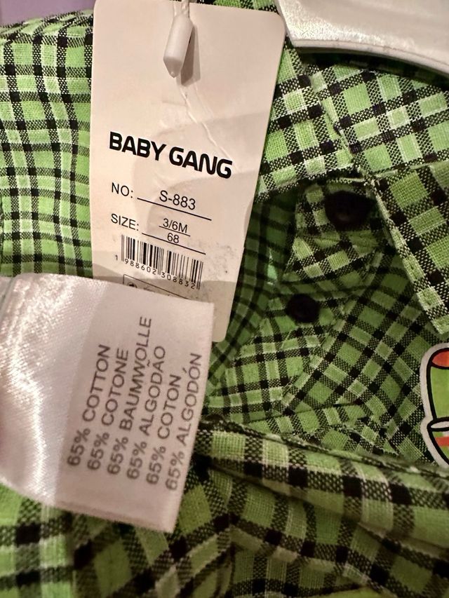 Completo 3 pezzi NUOVO per bambini 3-6 mesi