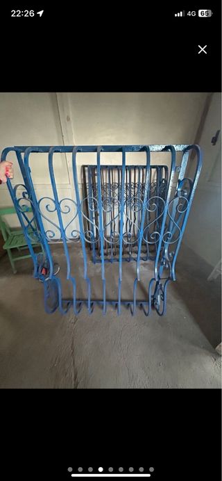 Reja de hierro forjado