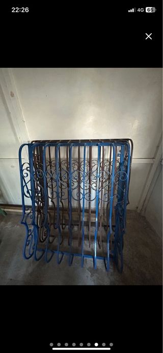 Reja de hierro forjado