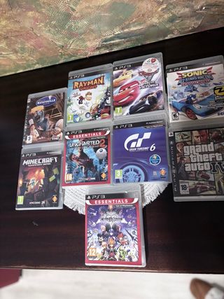 Consola PlayStation 3 + Colección Juegos