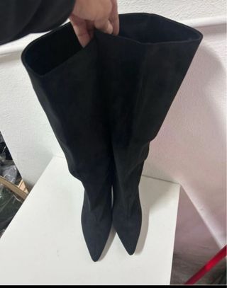 Stivali donna neri tacco tg 40 nuovo