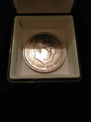 Moneda Francisco Franco Caudillo de España 1957