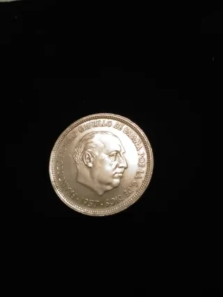 Moneda Francisco Franco Caudillo de España 1957