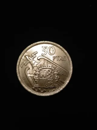 Moneda Francisco Franco Caudillo de España 1957