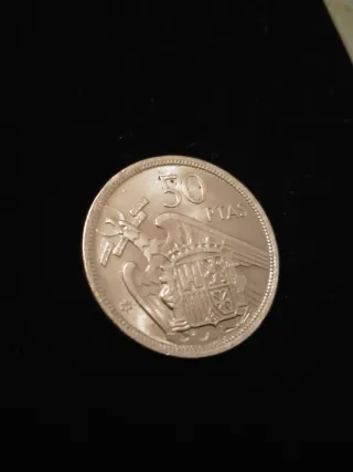 Moneda Francisco Franco Caudillo de España 1957