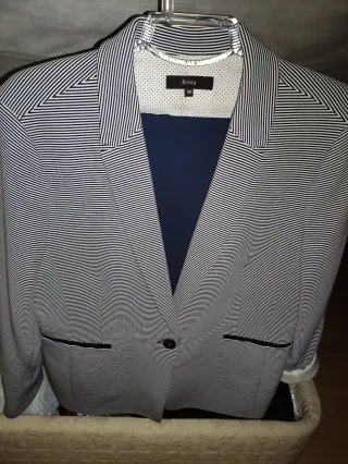 Chaqueta americana mujer  Festa rayas marineras