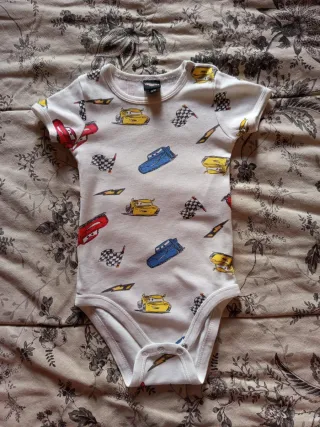 Set body manica corta Cars Disney Pixar bimbo