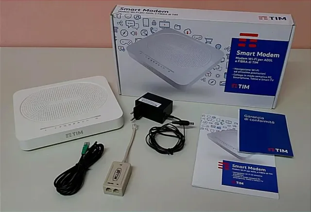 Smart Modem Tim ADSL Fibra - Technicolor 771302