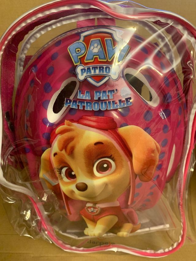 Mochila Patrulla Canina con Casco y Protecciones