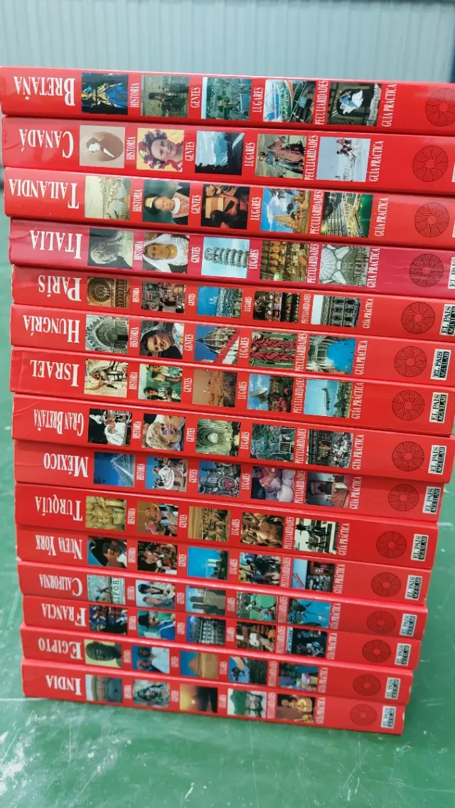 Colección guias de viaje de 1993