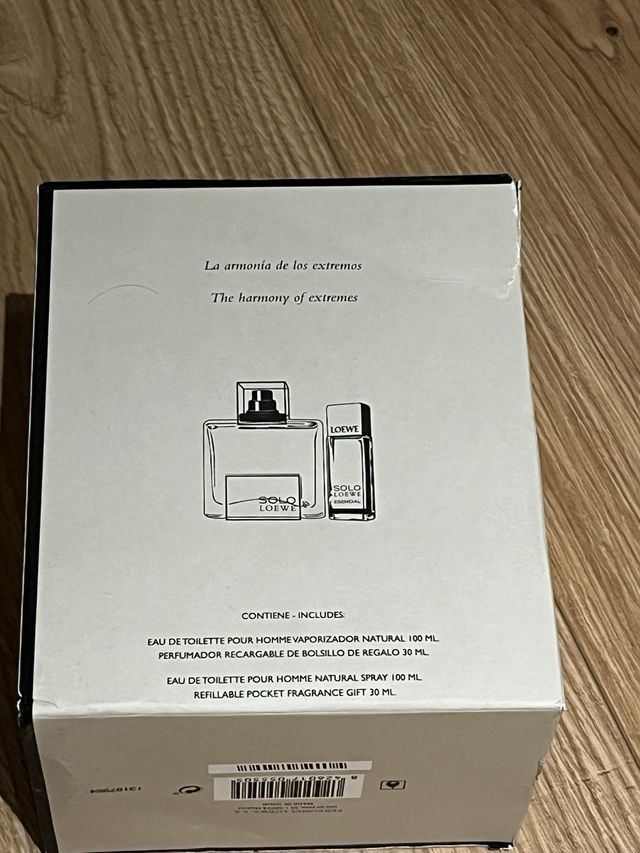 Solo Loewe Esencial Eau de Toilette 100ml + 30ml