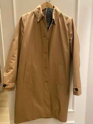 Gabardina Ecoalf Beige