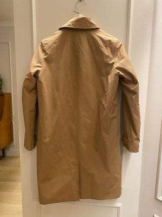 Gabardina Ecoalf Beige