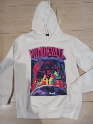 Sudadera con capucha Snipess Wonderful Blanca