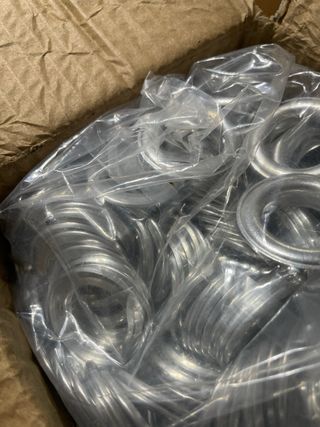 Set di occhielli in alluminio diam. int. 20mm e 18mm