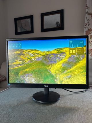 Pantalla AOC Negra
