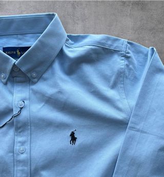 Camisa Ralph Lauren Azul Talla M Nueva