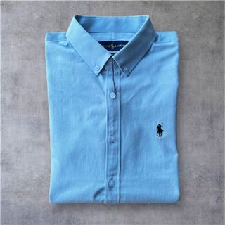 Camisa Ralph Lauren Azul Talla M Nueva