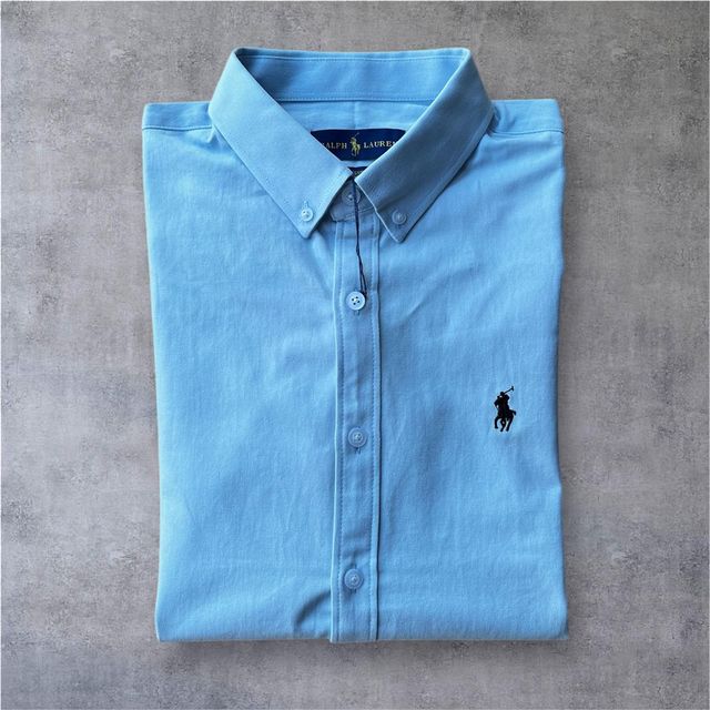 Camisa Ralph Lauren Azul Talla M Nueva
