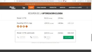 RaceChip GTS Black (+APP Bluetooth) 1.0 TSI