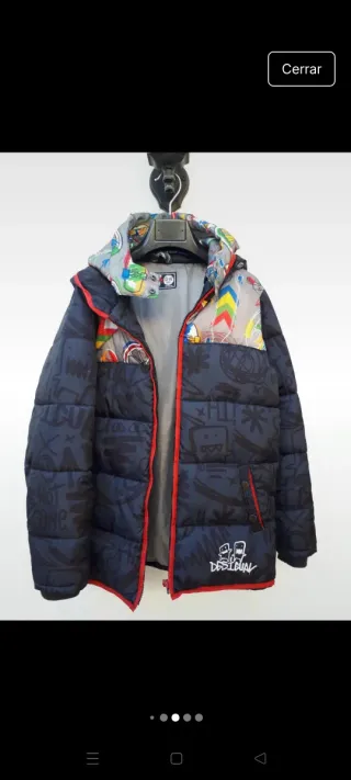 Parka Desigual Talla 13-14 años