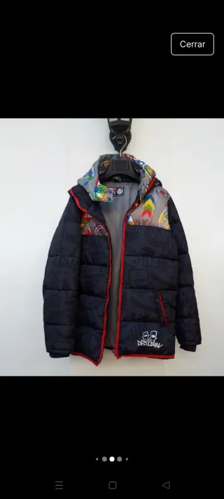Parka Desigual Talla 13-14 años
