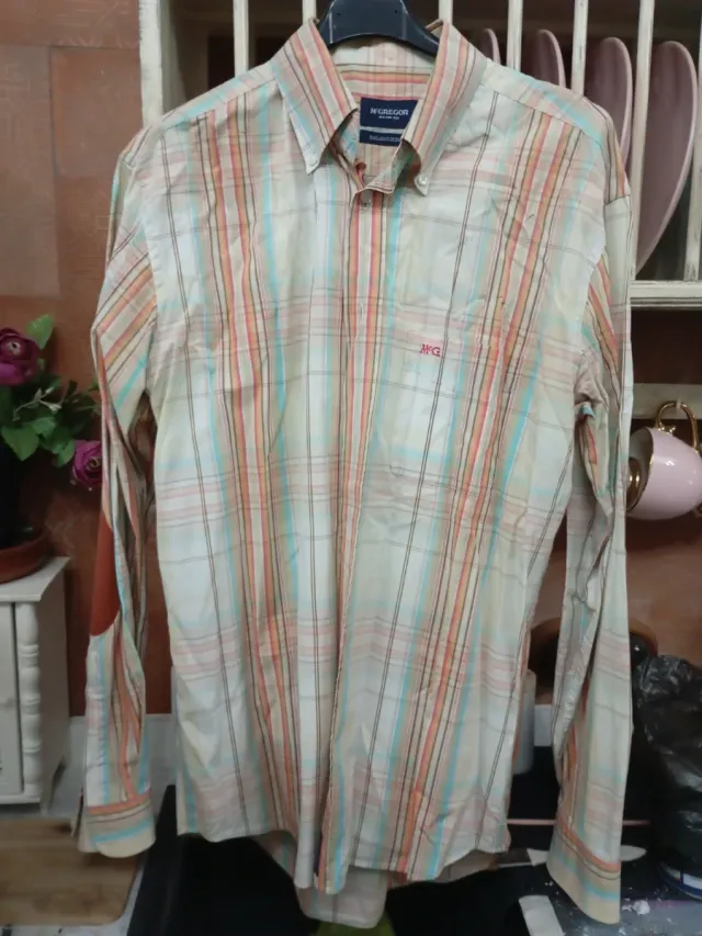Camisa McGregor Hombre Talla L Cuadros