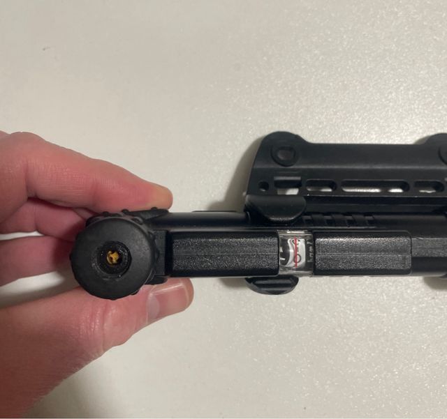 Pompa ad aria per bicicletta con manometro